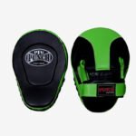 SFP-511- Synthetic Leather Black & Green curved focus pad