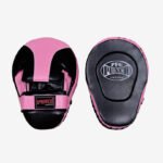 SFP-512-Synthetc Leather Black & Pink  curved focus pads
